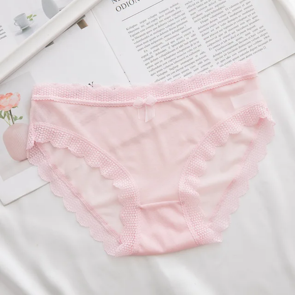 Low Waist Lace Hollow Seamless Panties – Sexy, Breathable Comfort for Women