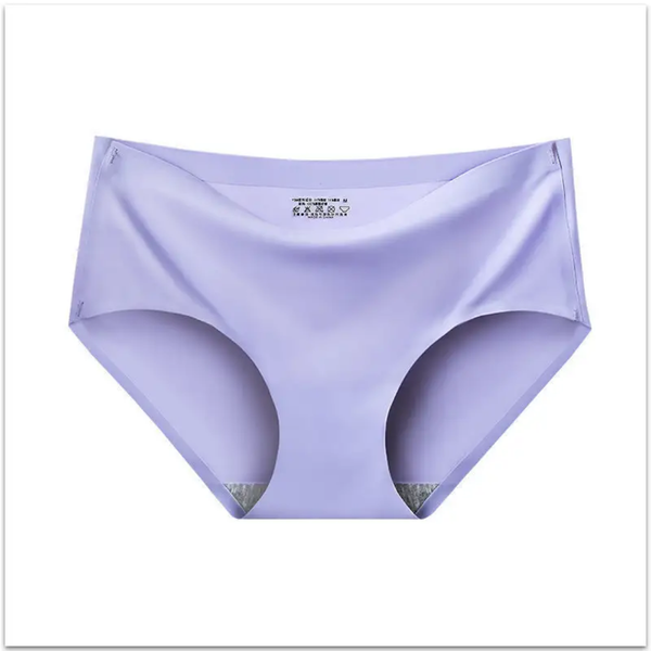 Seamless Ice - Silk Women's Underwear Thin Style for Summer With Crotch Breathable Sexy and Young - Girl - Style
