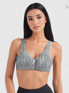 Seamless Front Buckle Maternity & Nursing Bra – Comfortable, Padded, and Stylish Lace Design