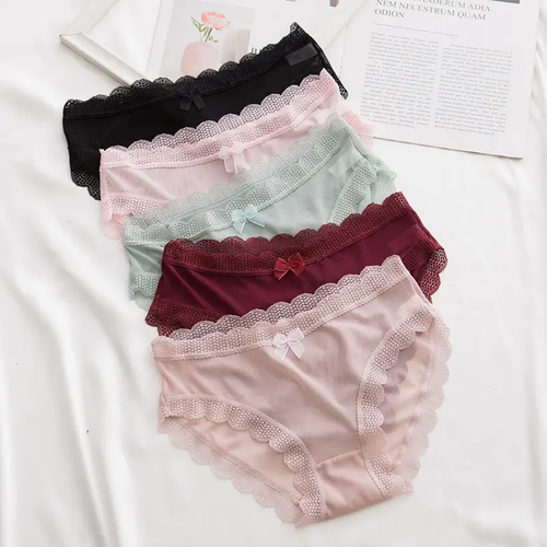 Low Waist Lace Hollow Seamless Panties – Sexy, Breathable Comfort for Women