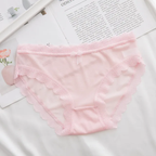 Low Waist Lace Hollow Seamless Panties – Sexy, Breathable Comfort for Women