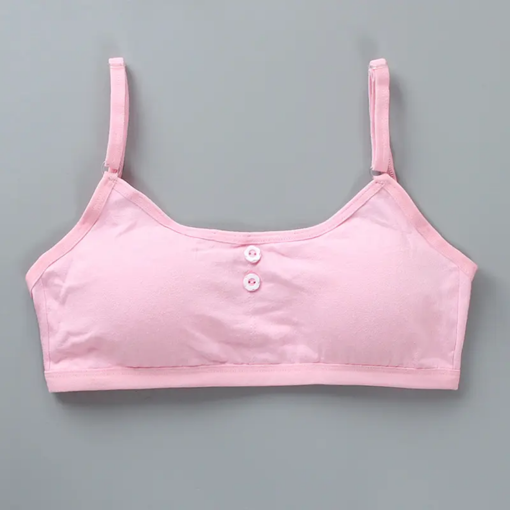Teenager's Student Bra – Girls' Sports Training Bra (Ages 7–16) | Pure Cotton & Comfortable Fit