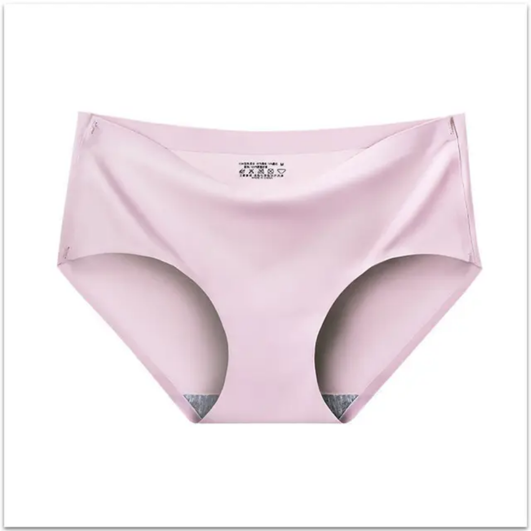 Seamless Ice - Silk Women's Underwear Thin Style for Summer With Crotch Breathable Sexy and Young - Girl - Style