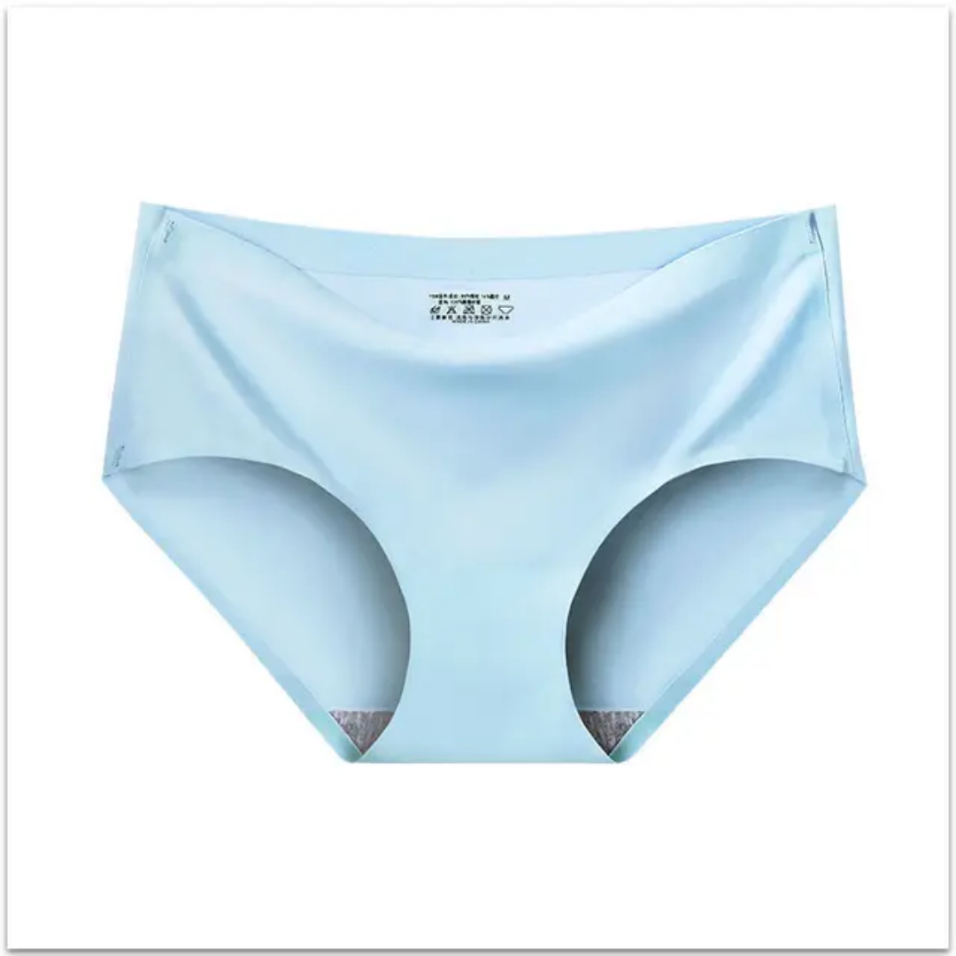 Seamless Ice - Silk Women's Underwear Thin Style for Summer With Crotch Breathable Sexy and Young - Girl - Style