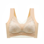 Women's Lace Tank Top Style Bra – Breathable, Thin, and Supportive Lingerie