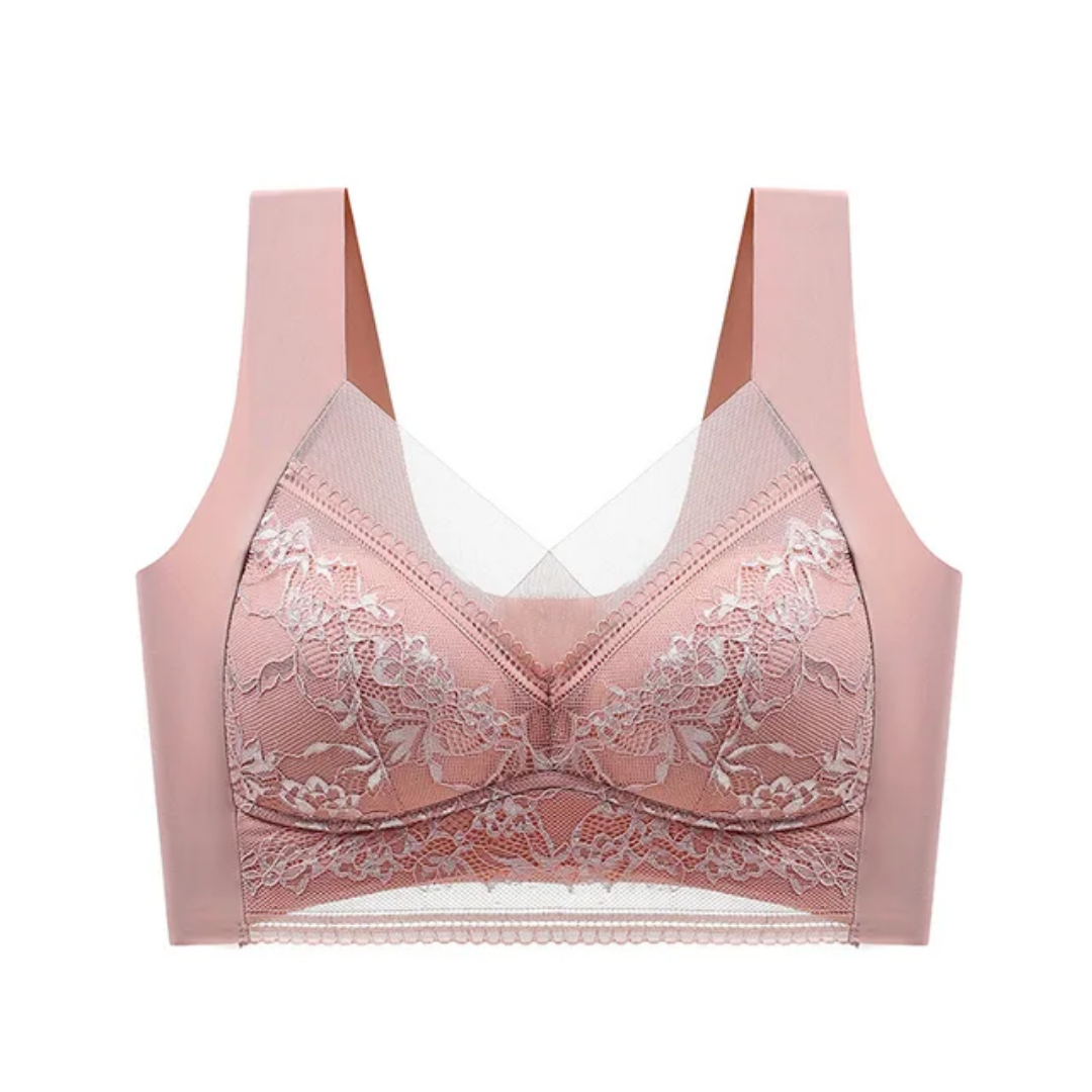 Women's Lace Tank Top Style Bra – Breathable, Thin, and Supportive Lingerie