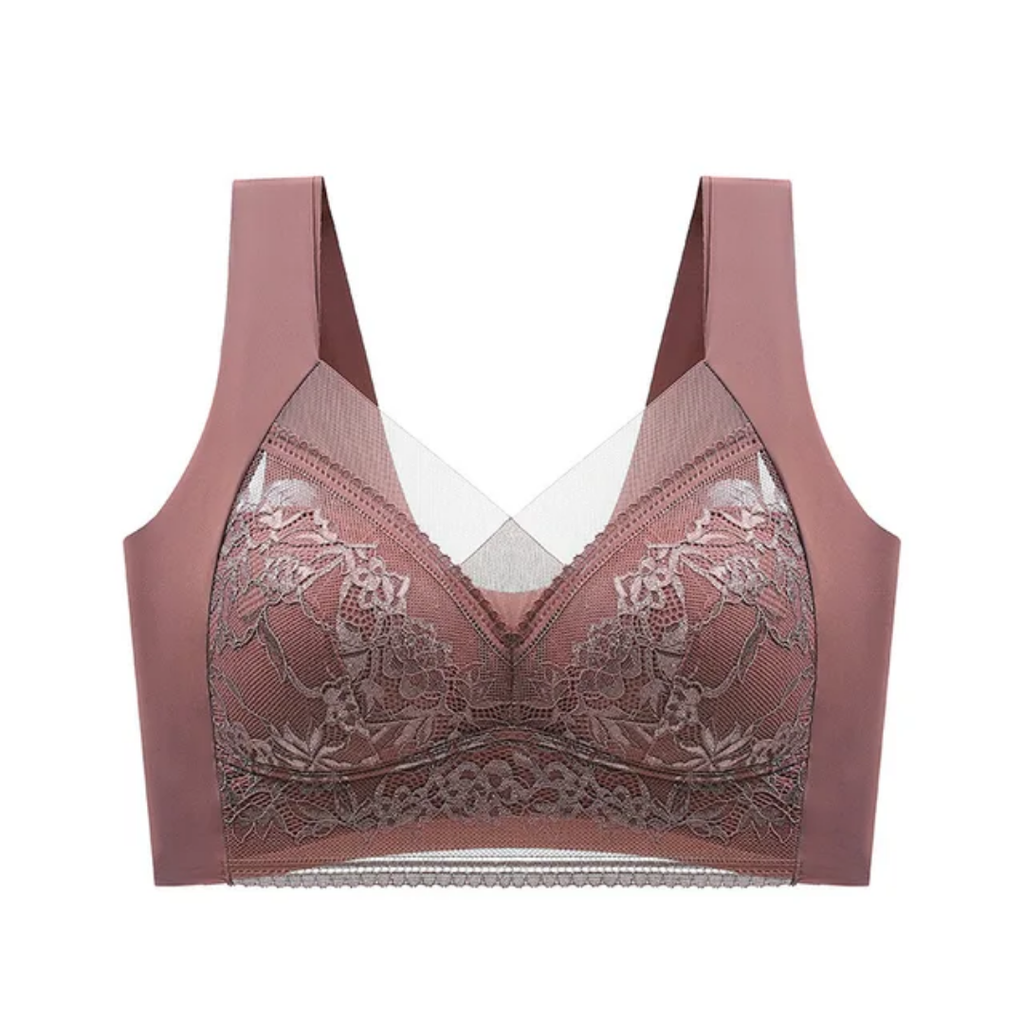 Women's Lace Tank Top Style Bra – Breathable, Thin, and Supportive Lingerie