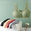 Seamless Front Buckle Maternity & Nursing Bra – Comfortable, Padded, and Stylish Lace Design